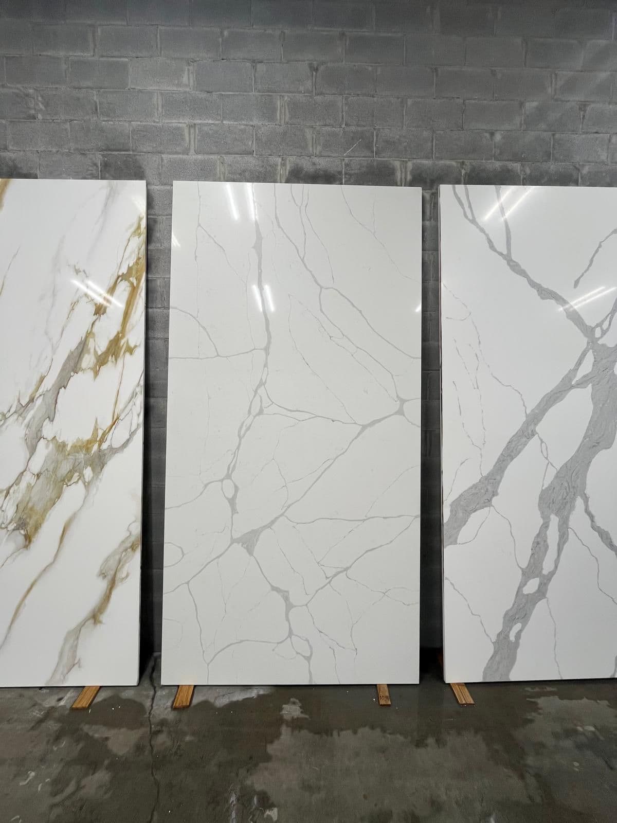 Quartz slab in stock at the workshop, photo 28